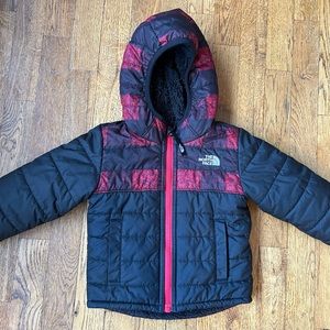 The North Face Buffalo Plaid Mount Chimborazo Reversible Coat